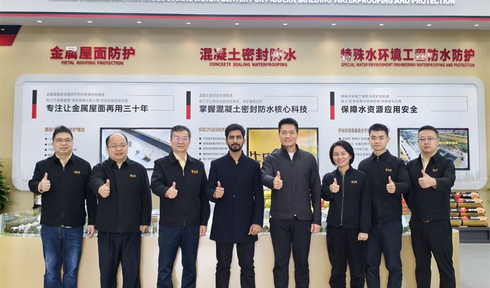 西牛皮（南宁）科技园迎来巴基斯坦GBC（工业仓储公司）总经理ABDUL WAHAB